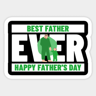 Best Dad Ever Sticker